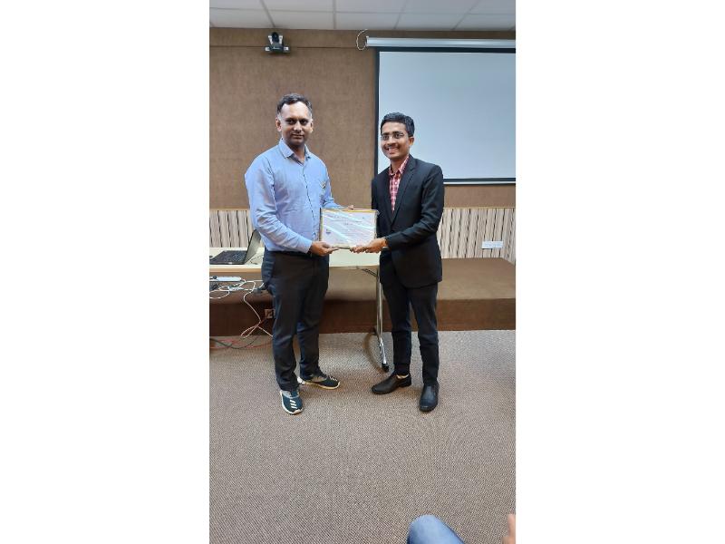 Dr Kaushal Patel Award