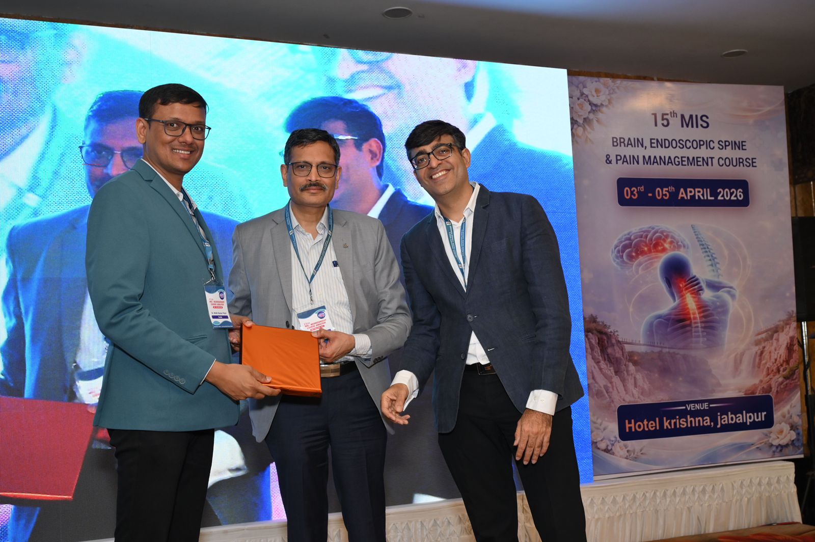 3 Apr – Dr Nidhikumar Patel (MIS Brain & Endo. Spine)